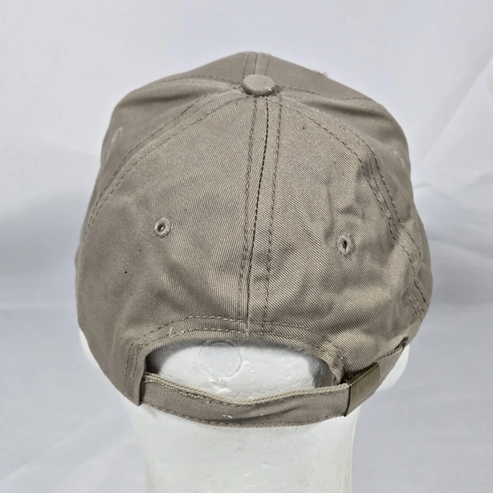 Tractor Supply Co Hat Cap TSC Adjustable Strapback  Thick Brim Brown Since 1938